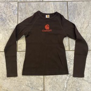Vintage Carhartt Brown Long Sleeve